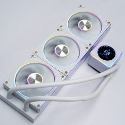Tản nhiệt nước CPU Leopard Astrobeat 360 digital ARGB màu trắng