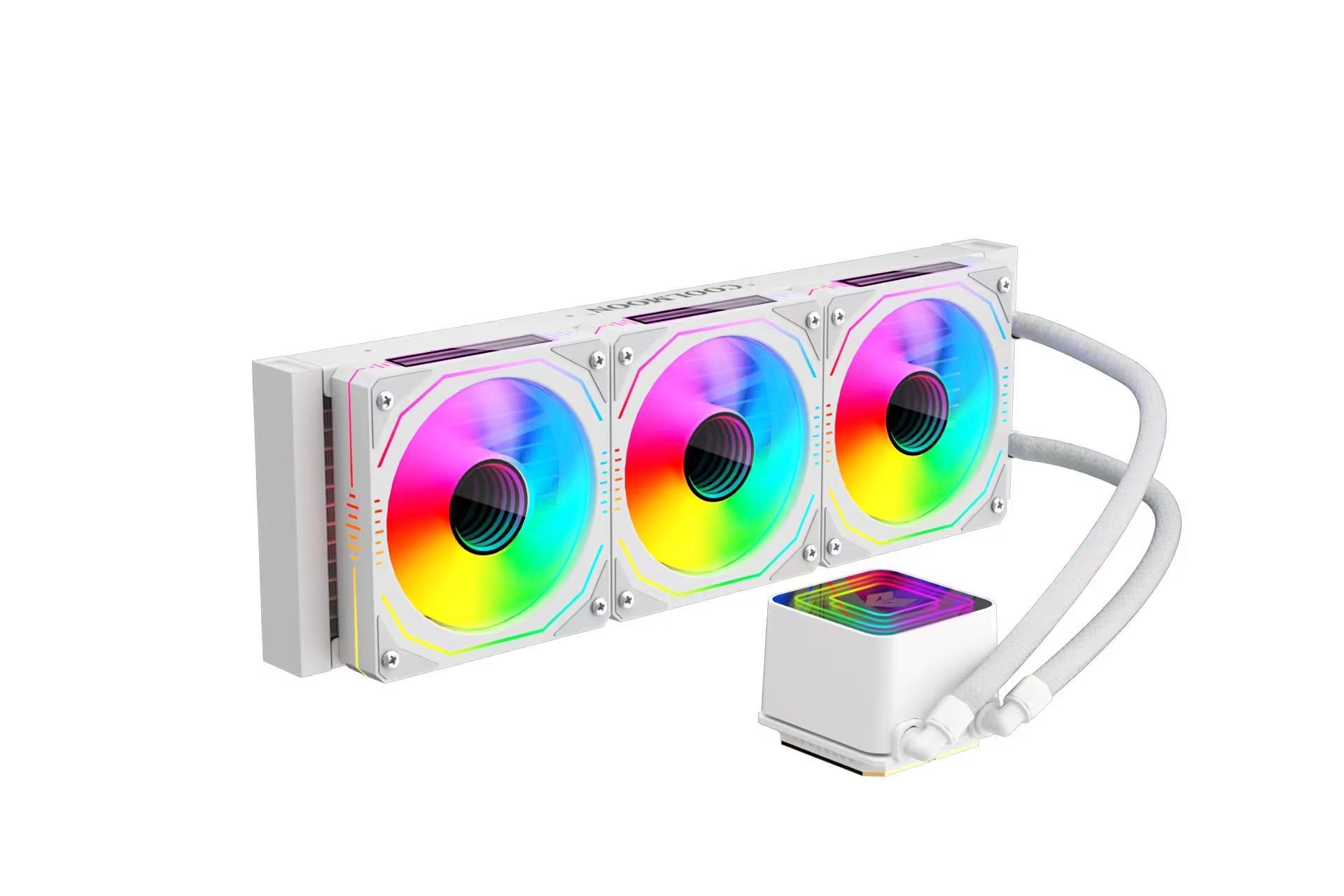 Tản nước Coolmoon 360 Glacier Trắng
