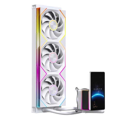 Tản nước Leopard Pro Flow 360P - Proflow 360 Liquid cooler LCD 5.5 inch, RGB, Quay 270° - Ảnh 2