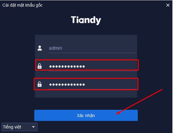 Xem camera Tiandy trên máy tính Windows