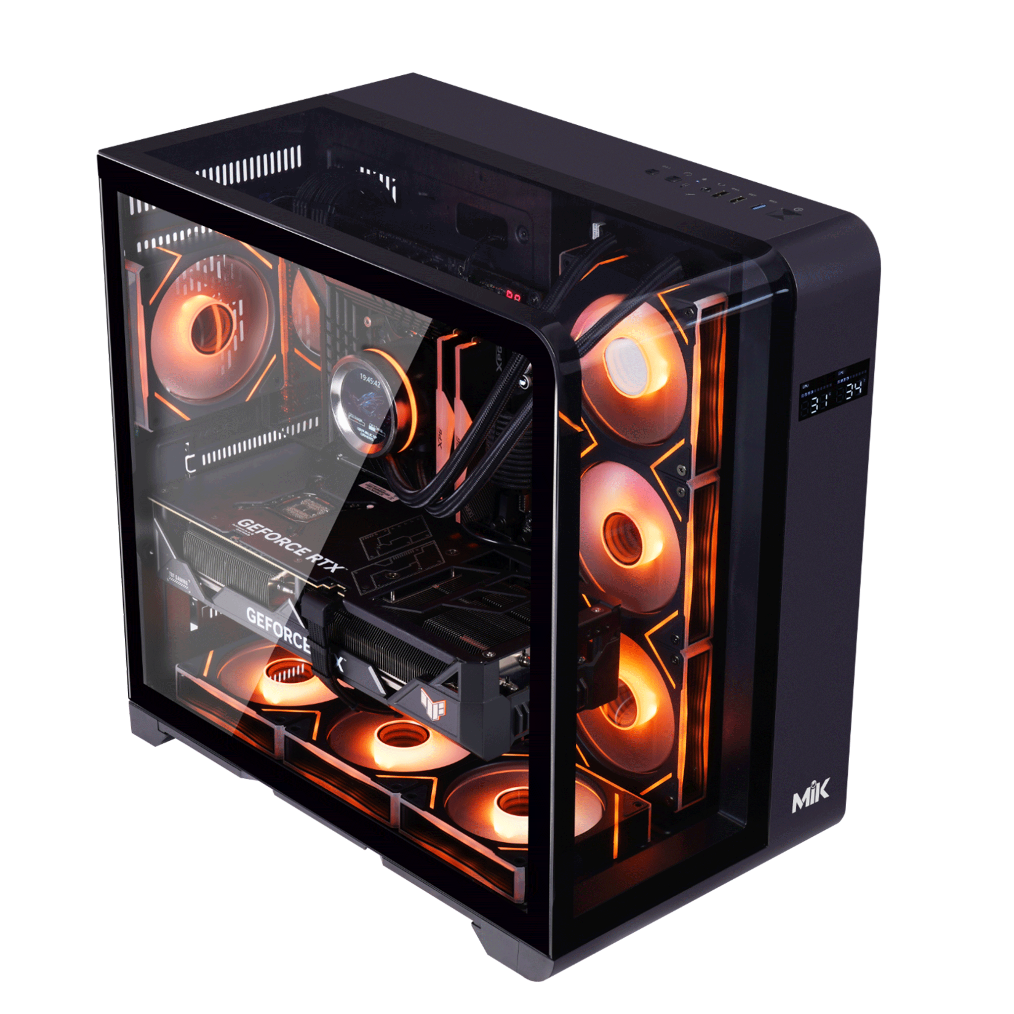 Thùng Máy Mik Barbatos Atx (Aio 360)