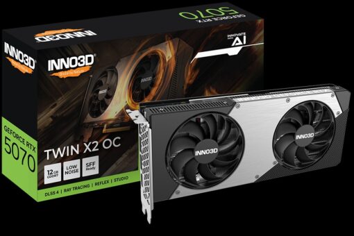 VGA Inno3D GeForce RTX 5070 12GB TWIN X2