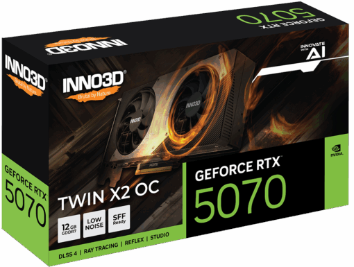 VGA Inno3D GeForce RTX 5070 12GB TWIN X2