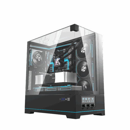 VỎ CASE MÁY TÍNH DARKFLASH DY450 Pro Black - Ảnh 3