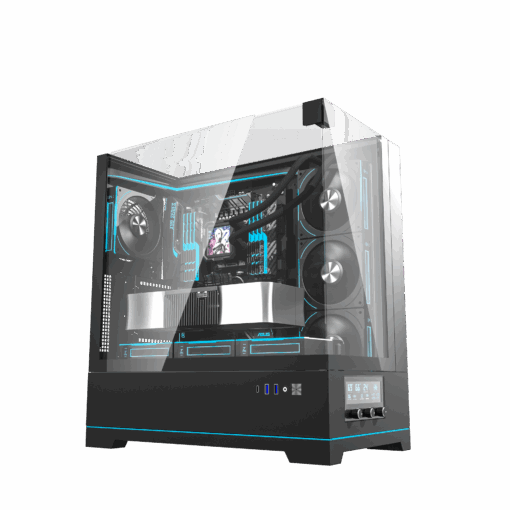 VỎ CASE MÁY TÍNH DARKFLASH DY450 Pro Black