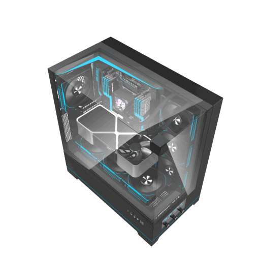 VỎ CASE MÁY TÍNH DARKFLASH DY450 Pro