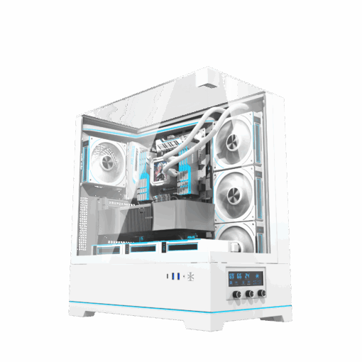VỎ CASE MÁY TÍNH DARKFLASH DY450 Pro White