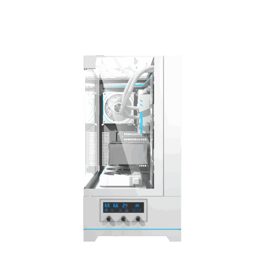 VỎ CASE MÁY TÍNH DARKFLASH DY450 Pro White