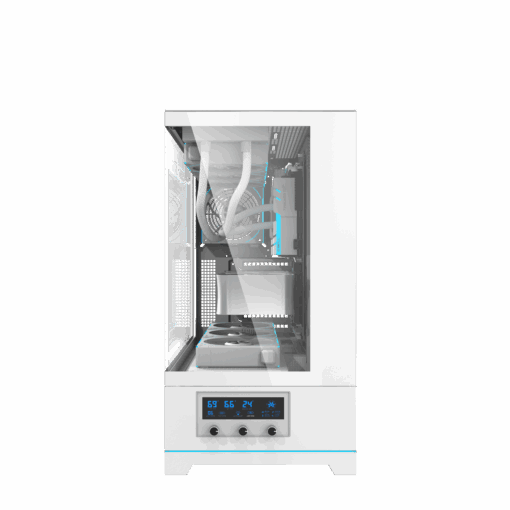 VỎ CASE MÁY TÍNH DARKFLASH DY451 Pro (ATX) WHITE - Ảnh 6