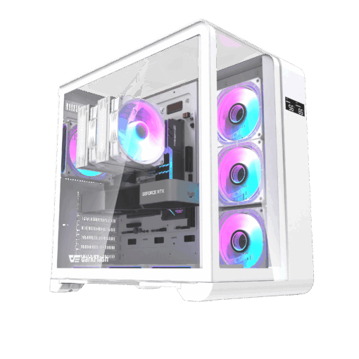 VỎ CASE MÁY TÍNH DARKFLASH L280 (ATX) WHITE