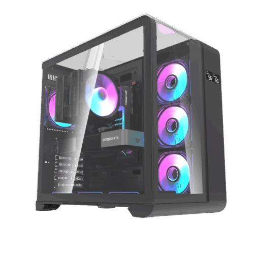 VỎ CASE MÁY TÍNH DARKFLASH L280 (ATX) BLACK