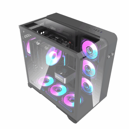 VỎ CASE MÁY TÍNH DARKFLASH L280 (ATX) BLACK - Ảnh 5