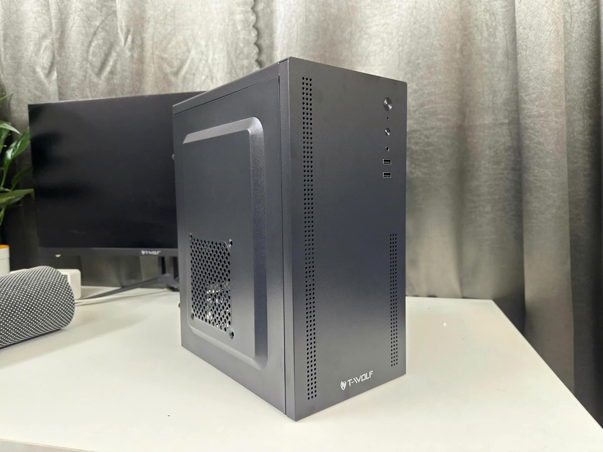 VỎ CASE MÁY TÍNH T-WOLF C100 OFFICE