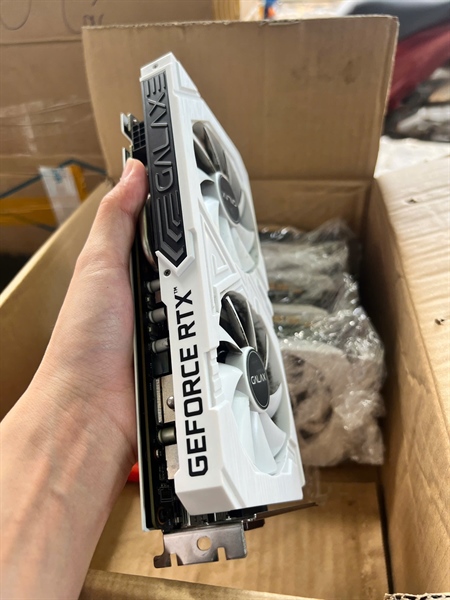 Vga galax RTX 2060 6g ex White Cũ - Ảnh 3