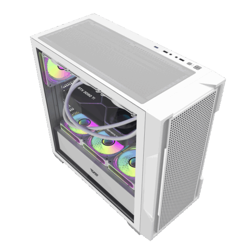 Vỏ Case Darkflash DS900 MESH WHITE