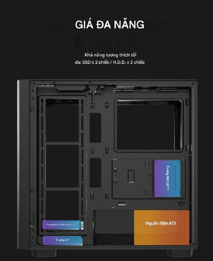 Vo Case Darkflash DS900G Black 12