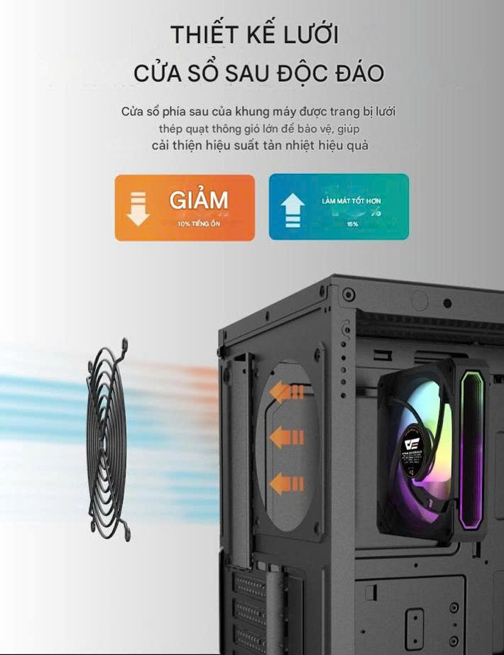 Vo Case Darkflash DS900G Black 14