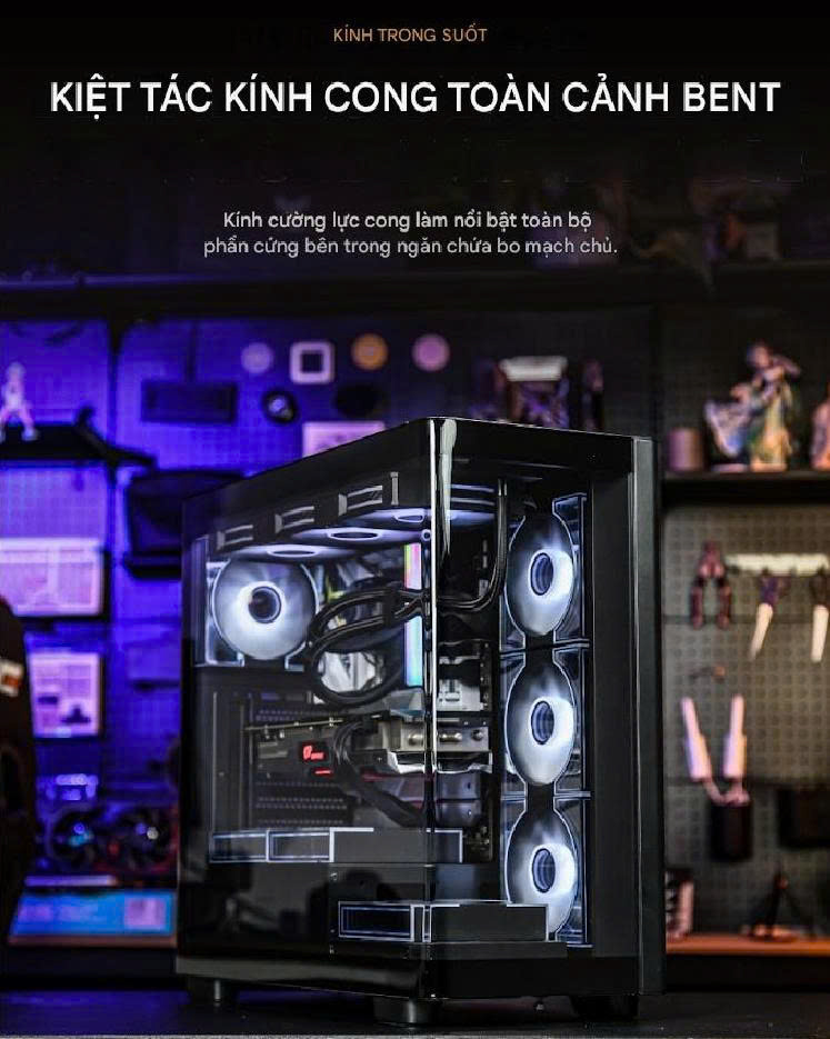 Vo Case Darkflash DS900G Black 5
