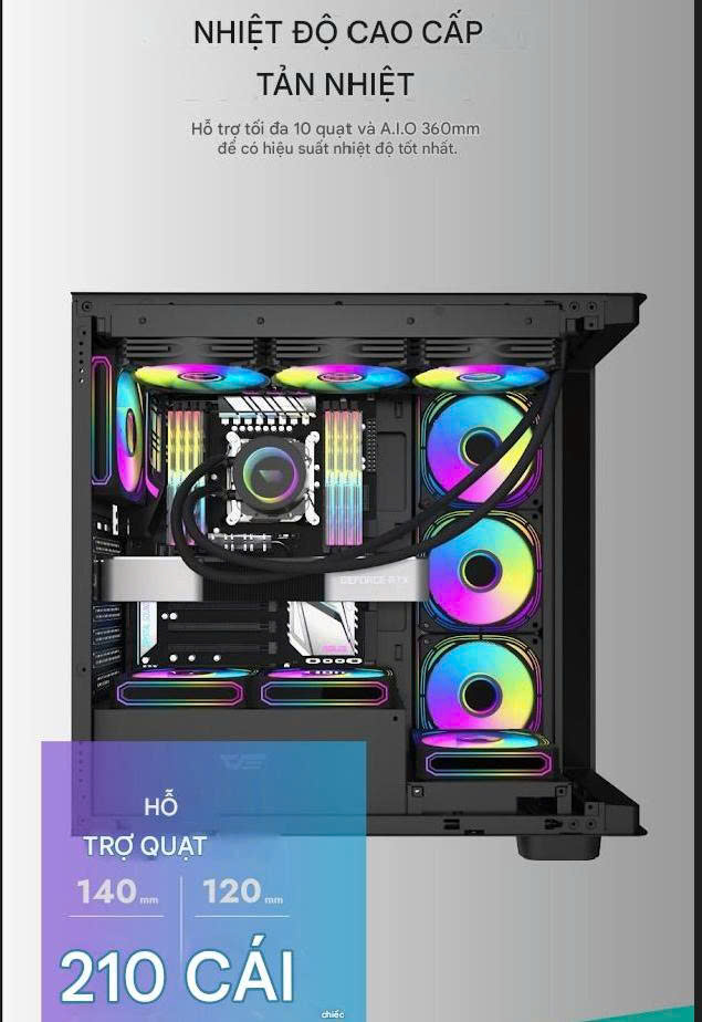 Vo Case Darkflash DS900G Black 7