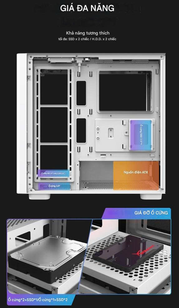 Vo Case Darkflash DS900G WHITE 7