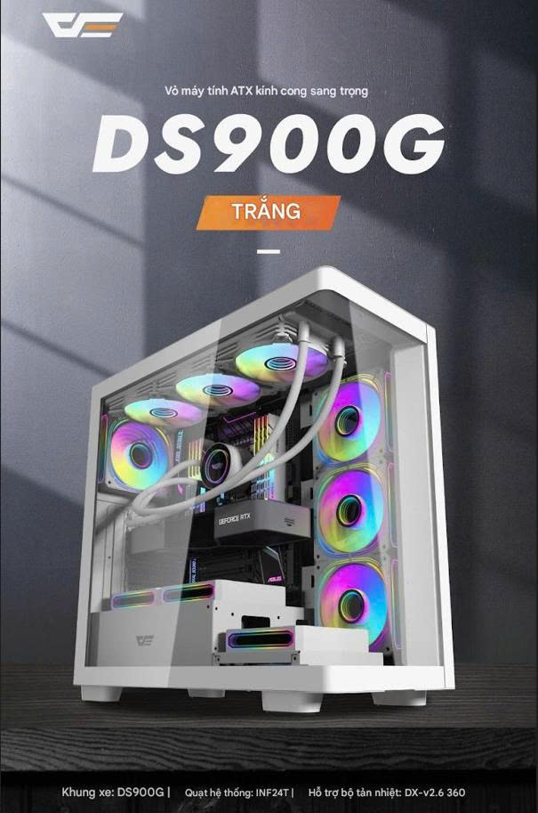 Vỏ Case Darkflash DS900G WHITE