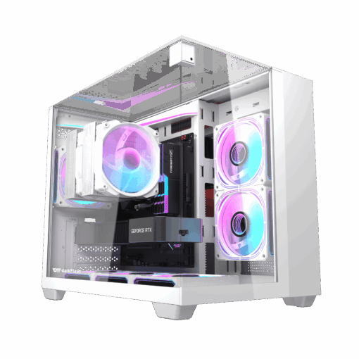 Vỏ Case Máy Tính Darkflash TH285M White - Ảnh 5