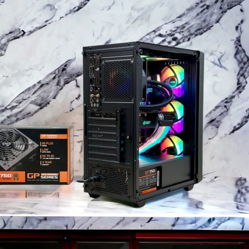 Thùng máy Case Magic Luxury - Black | Kèm sẵn 4 fan - Ảnh 2