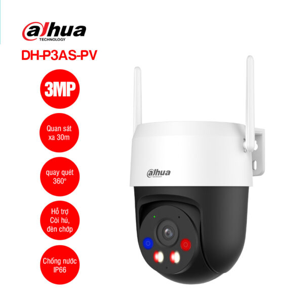 Camera Wifi 3MP DAHUA DH-P3AS-PV