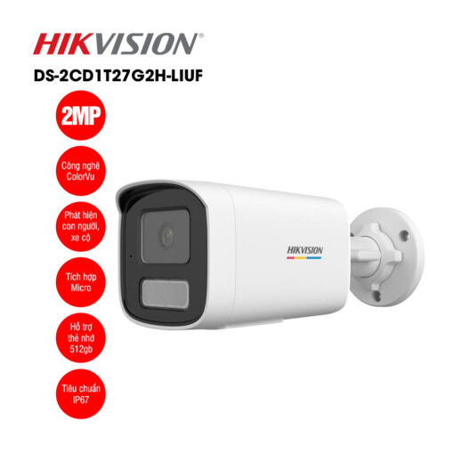 Camera HIKVISION DS-2CD1T27G2H-LIUF