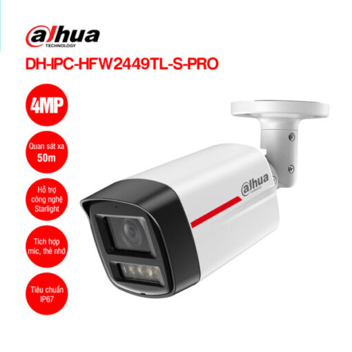 Camera DAHUA DH-IPC-HFW2449TL-S-PRO
