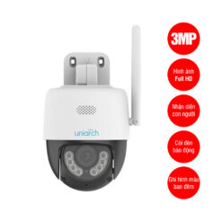 Camera UNV IP WIFI PTZ 3MP UNIARCH UHO-P1A-M3F4D