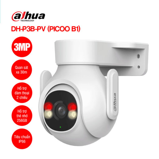 Camera Wifi 3MP Dahua DH-P3B-PV - Ảnh 5
