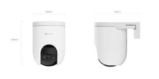 Camera WiFi EZVIZ H8C 2K 4G Quay Quét 360 độ -Giải pháp giám sát ngoài trời không cần Wi-Fi - Ảnh 4