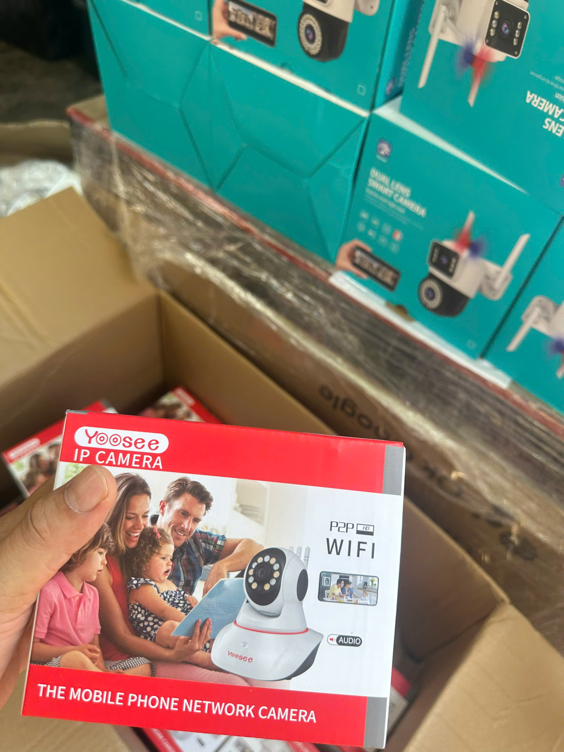 CAMERA GIÁM SÁT WIFI YOOSEE 2 RÂU 1.3 Mp MỚI