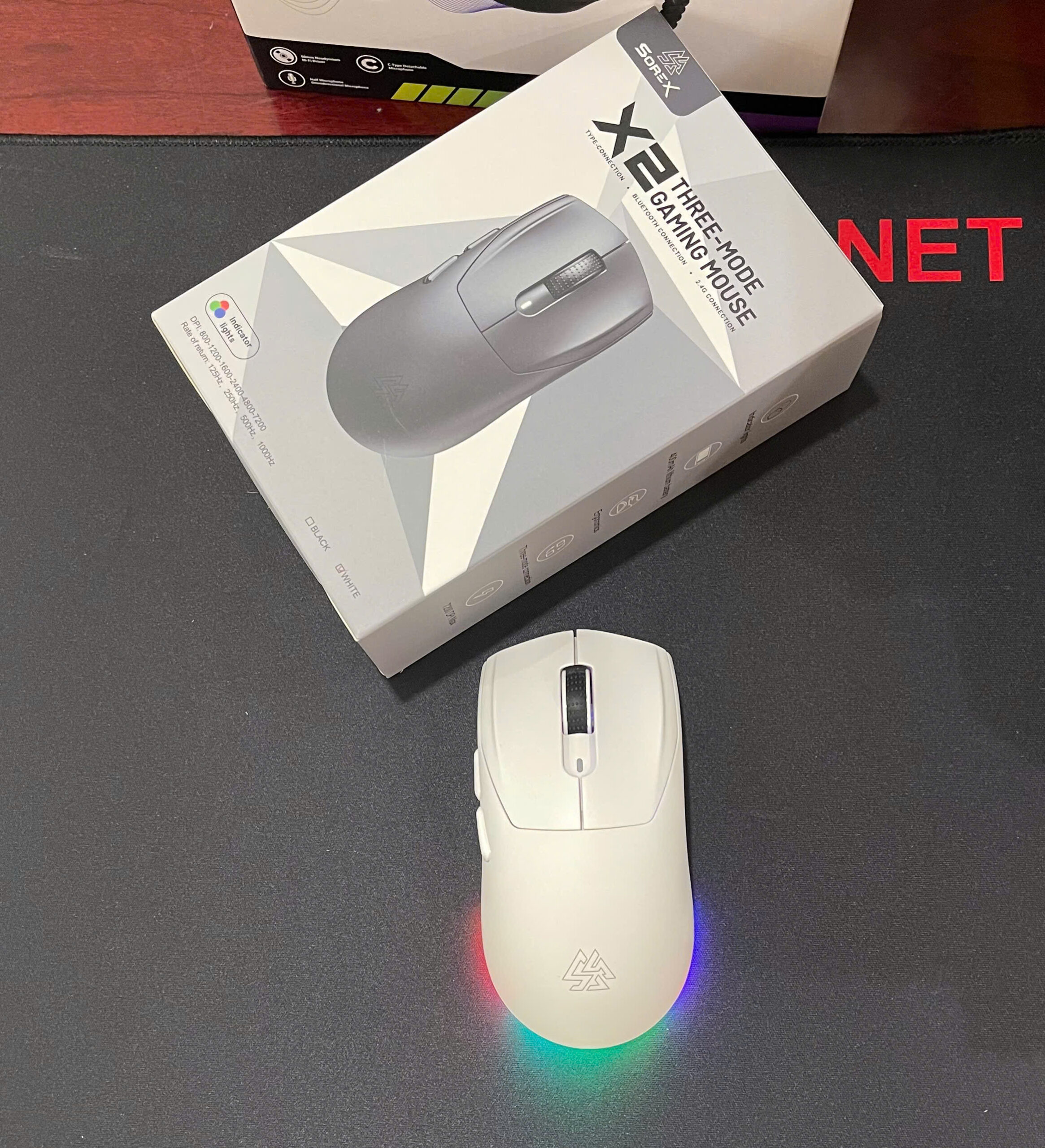 Chuột SOREX X2 – Gaming siêu cao, hiệu suất vượt trội