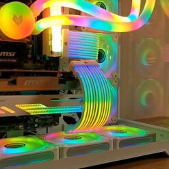 Cover Dây Nguồn Coolmoon Aosor AL300 ARGB Neon