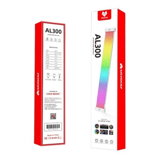Cover Dây Nguồn Coolmoon Aosor AL300 ARGB Neon