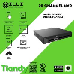 Đầu ghi Camera IP Tiandy TC-R3220-20 Kênh