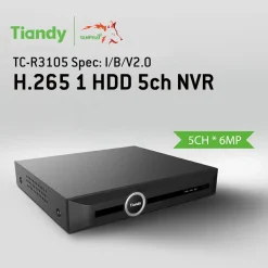 Đầu Ghi camera IP Tiandy TC-R3105 5 Kênh