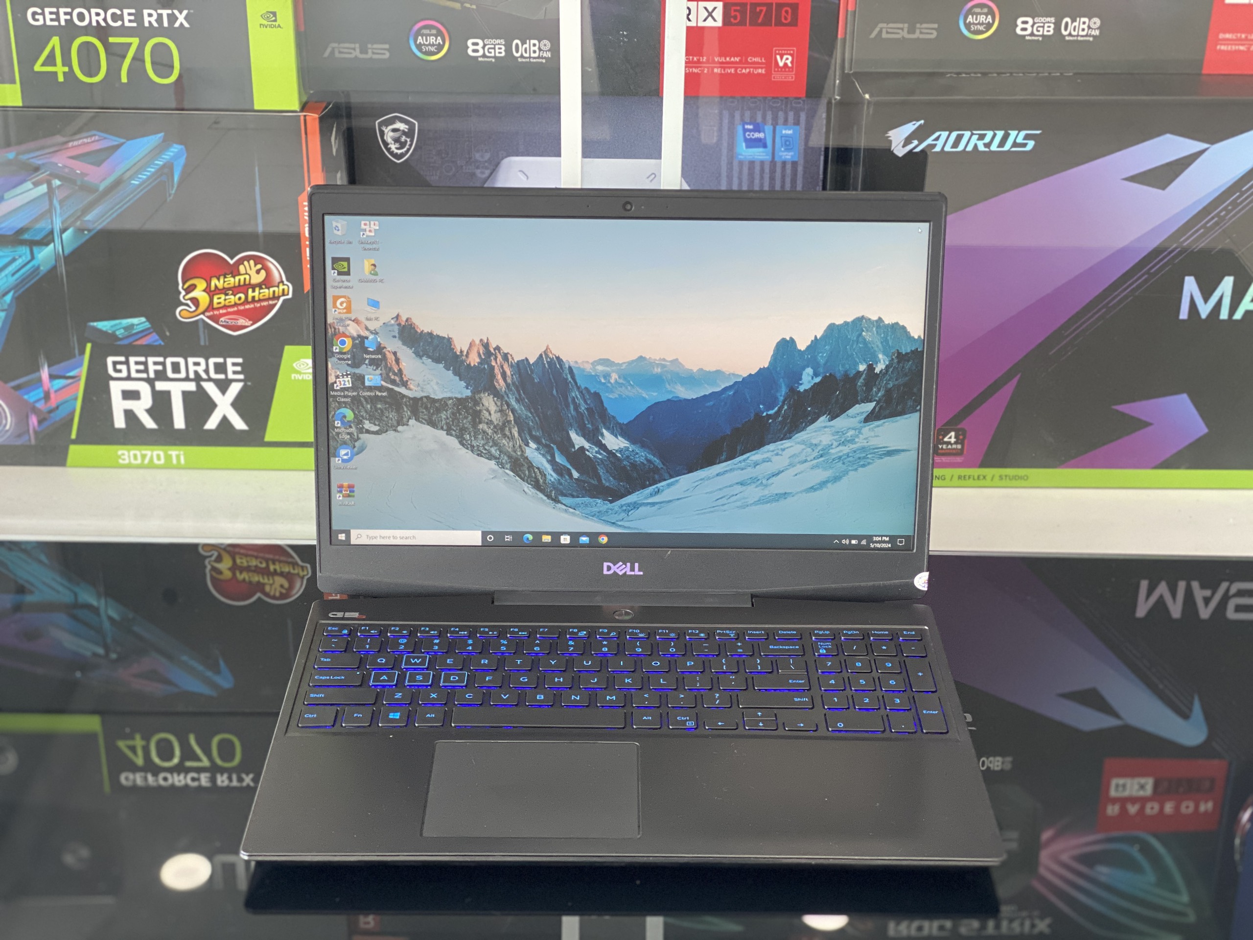 Dell G5 5500 Core i5 10300H / 16GB / 512GB / GTX 1650ti 4GB / 15.6 inch FHD 144Hz