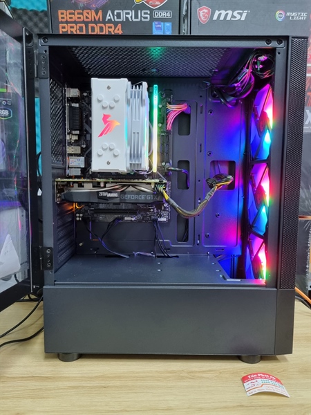 Main B365 giga i7 9700/16g teamgroup/256g WD/1660 super zotac/650w colomaster/case mặt kính+ fan) - Ảnh 2