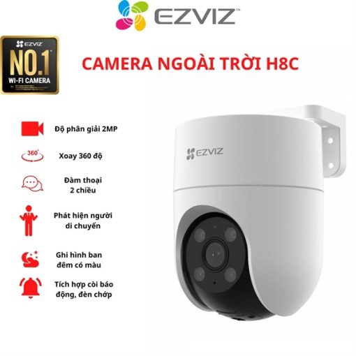 Camera WiFi quay quét thông minh EZVIZ H8C 2MP - Ảnh 2
