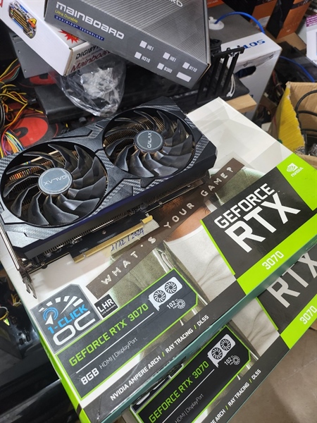 VGA GALAX GeForce RTX 3070 (1-Click OC) LHR 8GB GDDR6 256-Bit - Ảnh 4
