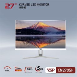 Màn Hình Cong VSP CM2705H 27"/ FHD/ 75Hz/ HDMI/ VGA TRẮNG