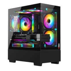 Thùng máy Case MAGIC A-03 Black | Không Fan