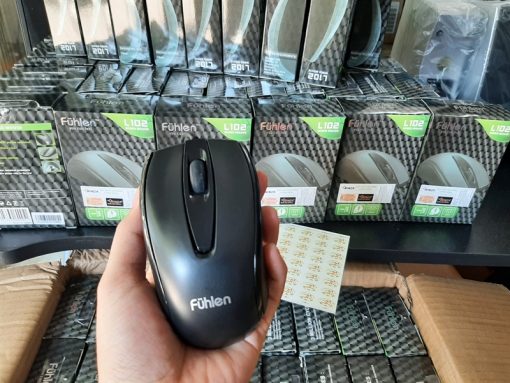 CHUỘT GAME FUHLEN x102 BLACK