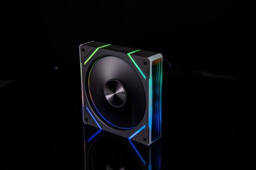 Fan tản nhiệt máy tính Leopard V1 ARGB - ĐEN thổi xuôi - Ảnh 3