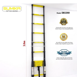 Thang Nhôm Rút Đơn Sumika SKS380 - 3.8 Mét - Tải Trọng 300kg