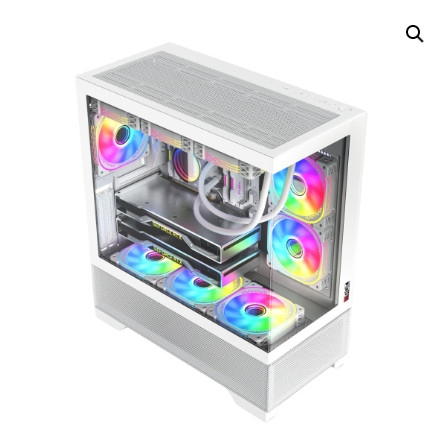 Bể cá Case Magic Mix Full Tower White - Ảnh 3
