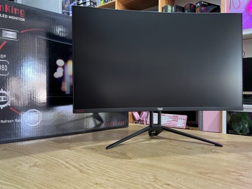 Màn hình VSP cong 2406 Cuver LED Monitor 24 inch VL24 trắng - Ảnh 3